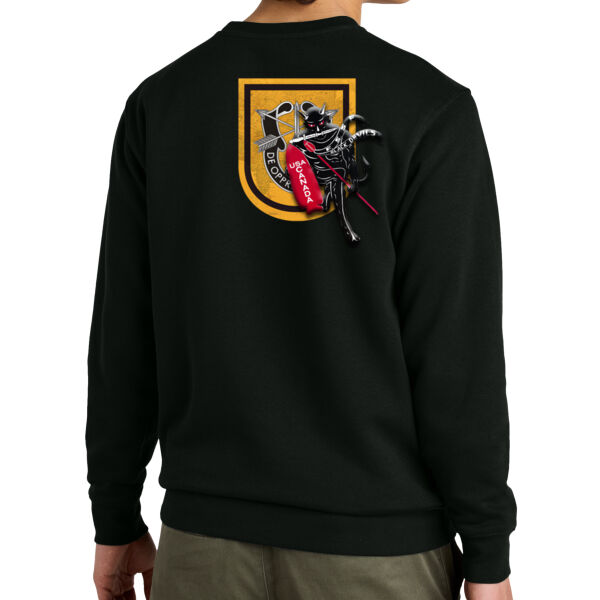 Menton Logo Map Crewneck Sweatshirt - Unisex Thumbnail