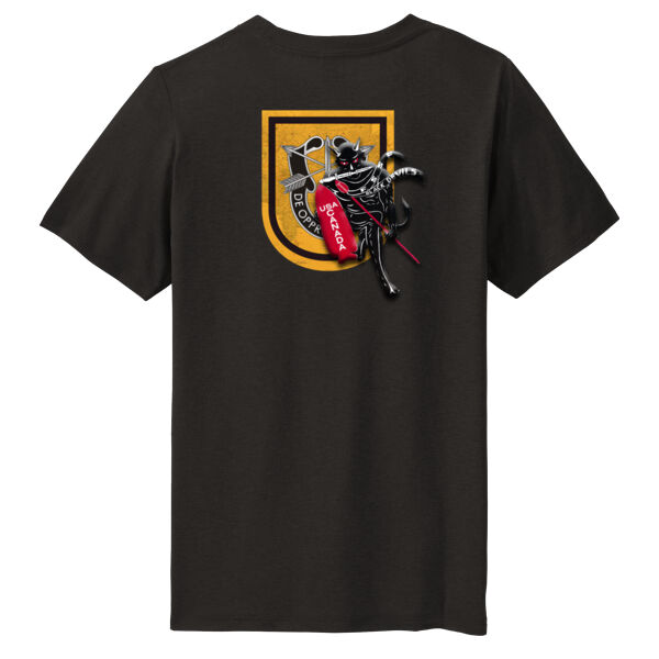 Menton Logo Map Triblend - Youth Thumbnail