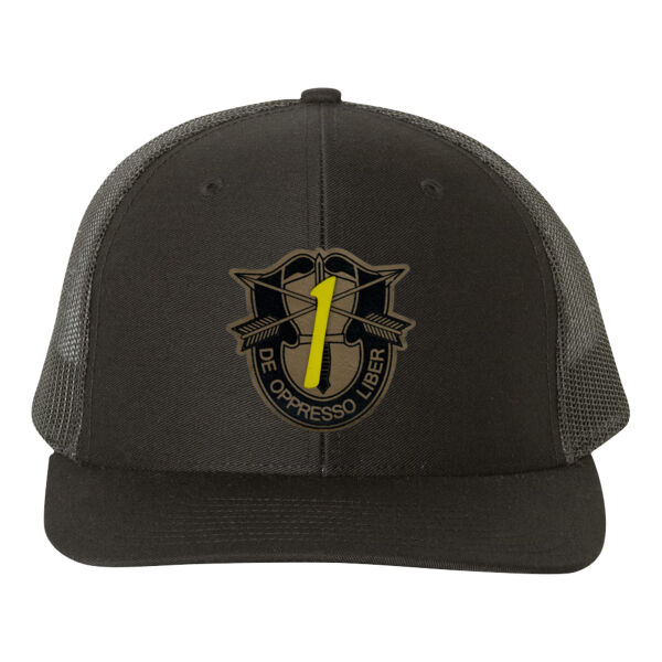 1 SFG Leather Patch Trucker Cap Thumbnail